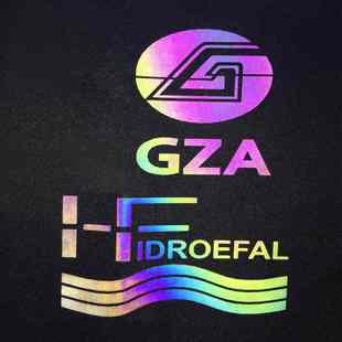 炫彩七彩反光熱貼膜材料