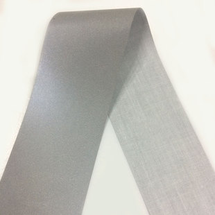 高耐水洗亮銀TC反光布