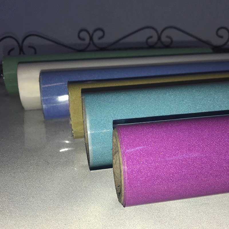 中亮彩色反光熱貼膜