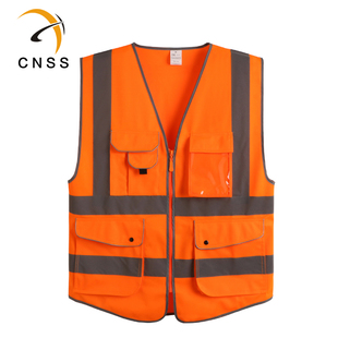 多袋款反光背心可印字 反光馬甲多色可選