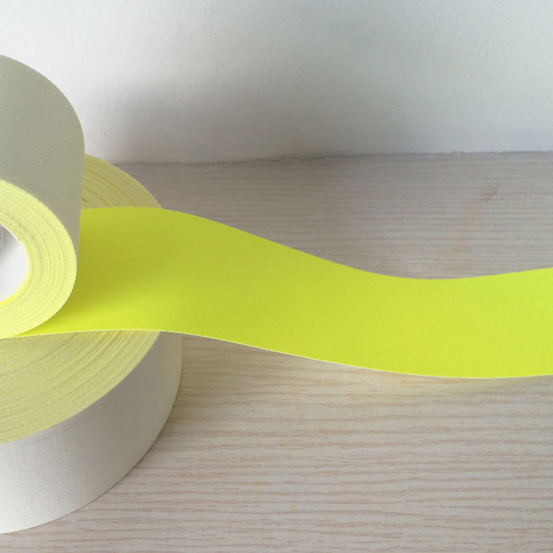 熒光黃全棉阻燃反光布