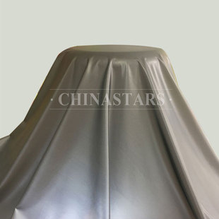 薄型亮銀單面彈力布