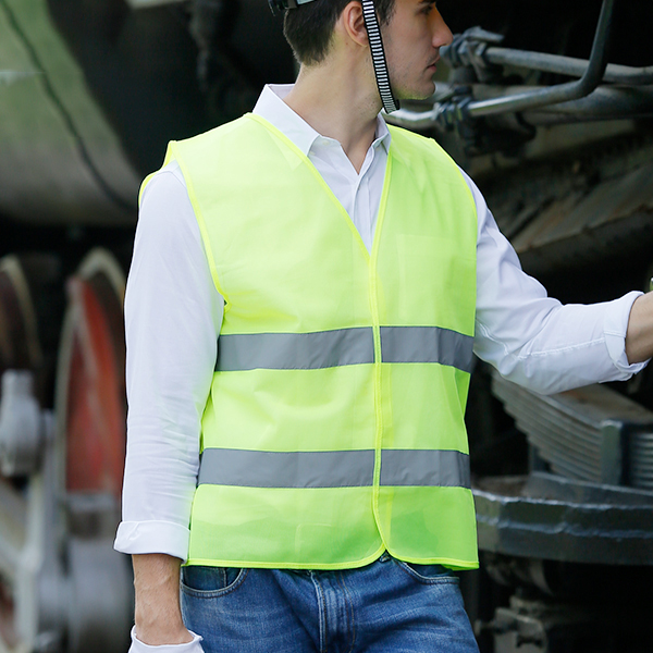 便宜款施工環(huán)衛(wèi)反光馬甲背心可印logo